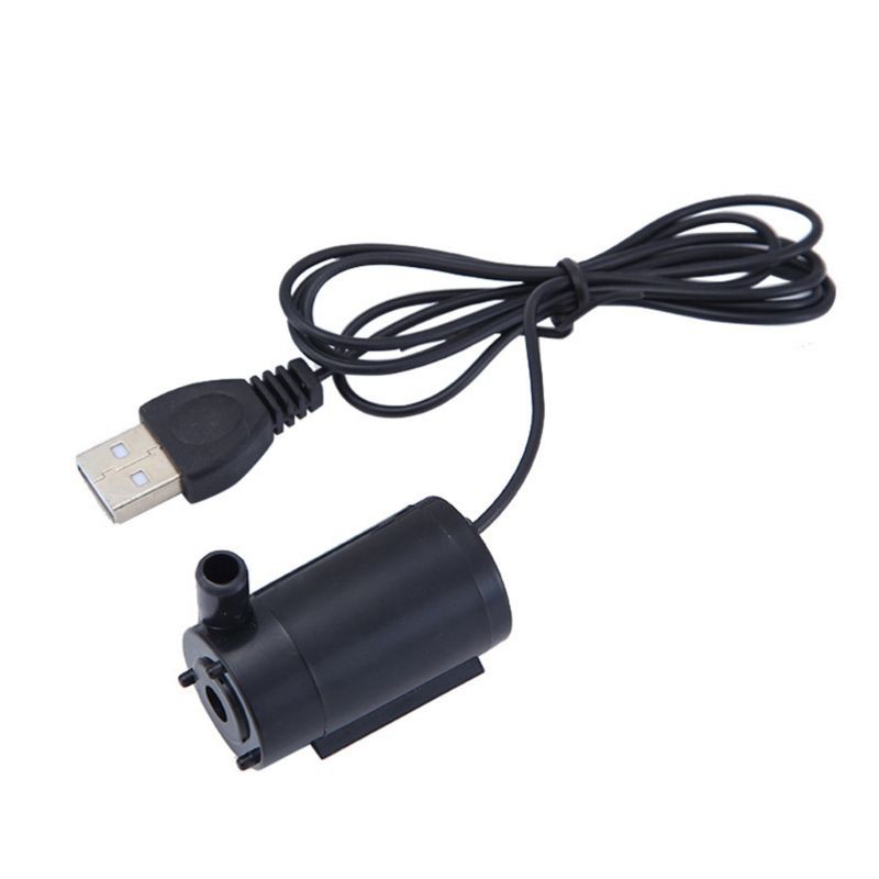 Máy Bơm Nước Mini Cho Hồ Cá Cổng Usb Dc 5v 2-3l / Phút