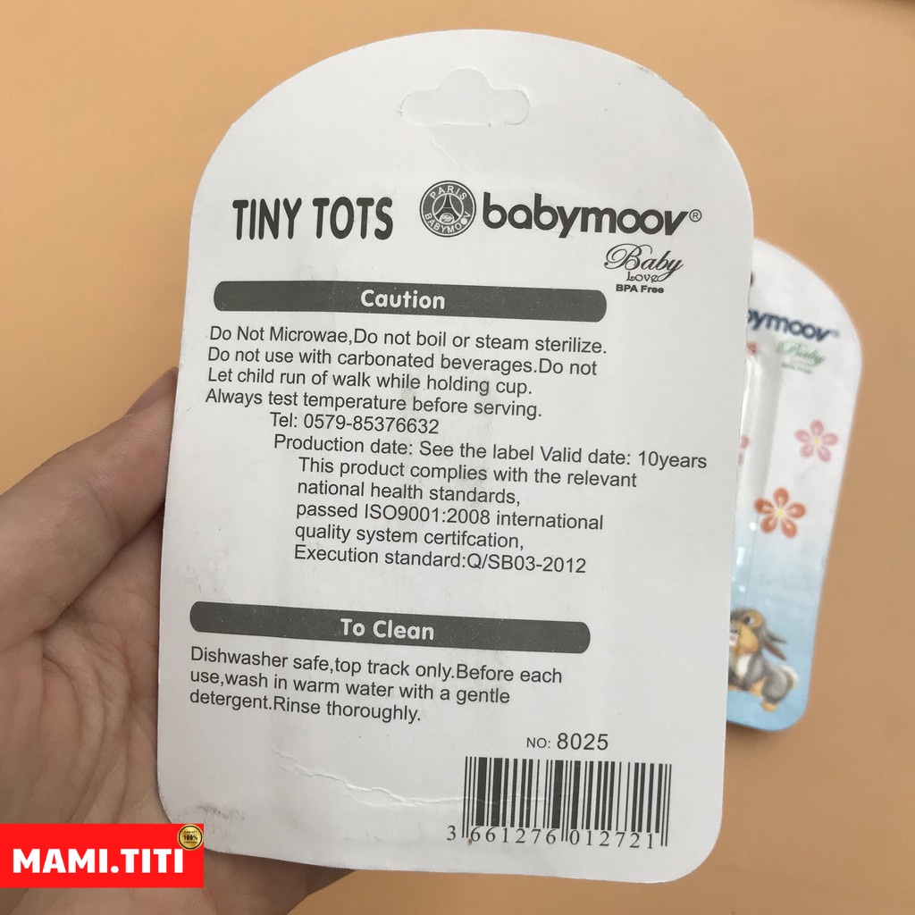 Bấm móng tay trẻ sơ sinh, Dạng Vỉ Cho Bé - MAMI. TITI