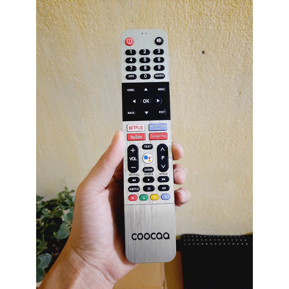 Remote Điều khiển tivi Coocaa giọng nói- Hàng mới chính hãng theo máy Coocaa 100% Tặng kèm Pin!!!