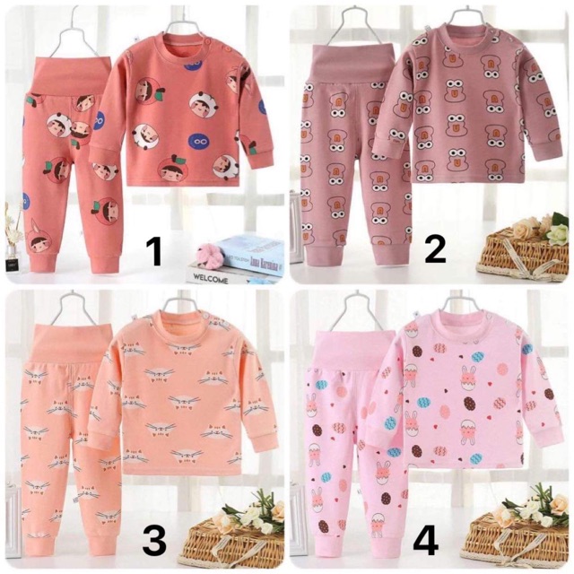 Bộ cạp cao cotton QC từ 1-8
