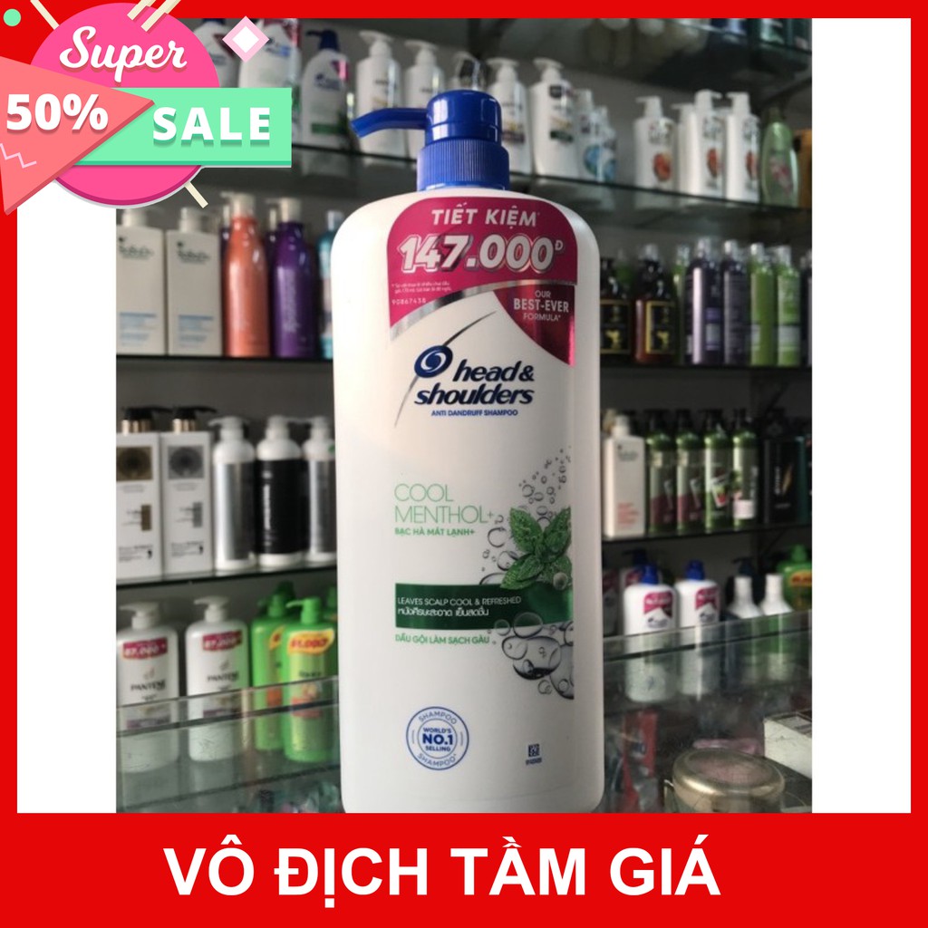 Dầu gội sạch gàu Head & Shoulders cho da đầu ngứa 1.2 lít