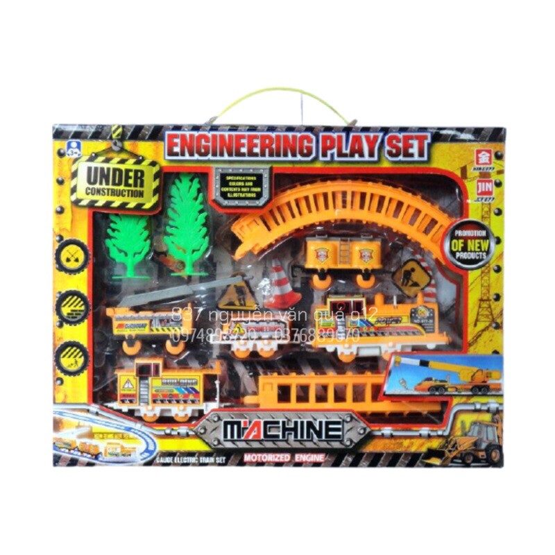 Hộp đồ chơi đường ray tàu chạy pin cao cấp loại lớn cho bé C22 đồ chơi cho bé trẻ em đồ chơi cho bé, trẻ em