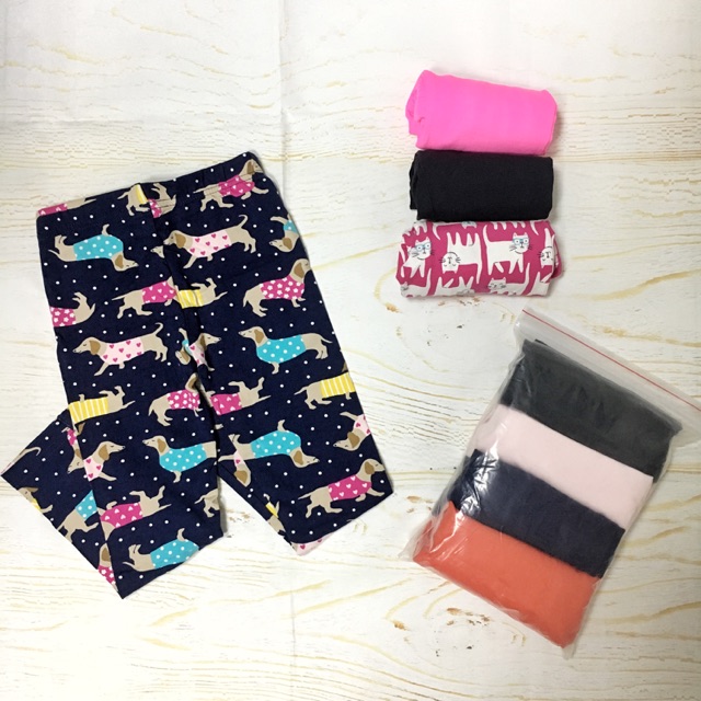 Set 4 quần legging bé gái Carter’s