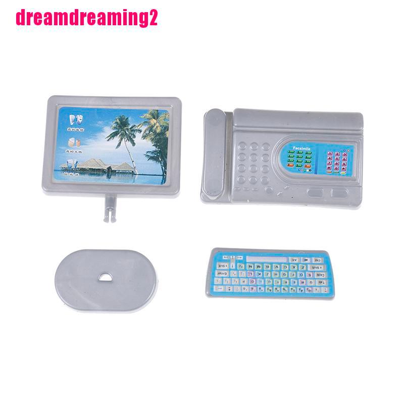 Máy Tính Mini Trang Trí Cho Búp Bê