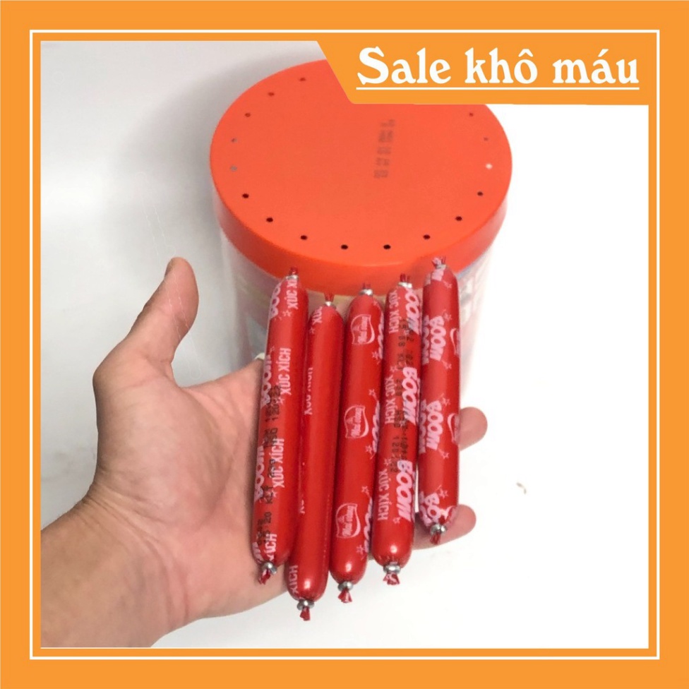 Xúc Xích Lợn Ăn Liền Mai Vàng Set 5 Chiếc 23G Xúc Xích Tiệt Trùng Cho Bé Sỉ Đồ Ăn Vặt Trẻ Em Hà Nội