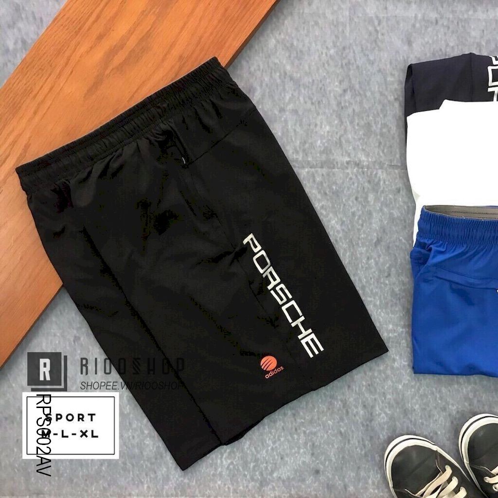 Quần thun nam thể thao ngắn cao cấp por cực đẹp RPS002av - quần short thun nam Riooshop | BigBuy360 - bigbuy360.vn