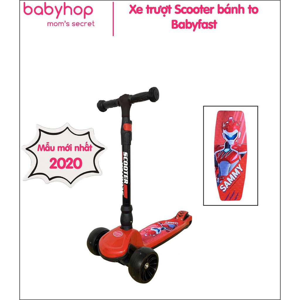 [Chuyên sỉ] Xe trượt scooter Baby 3 bánh an toàn cho trẻ em chịu lực 80kg phù hợp cho cả bé trai và gái