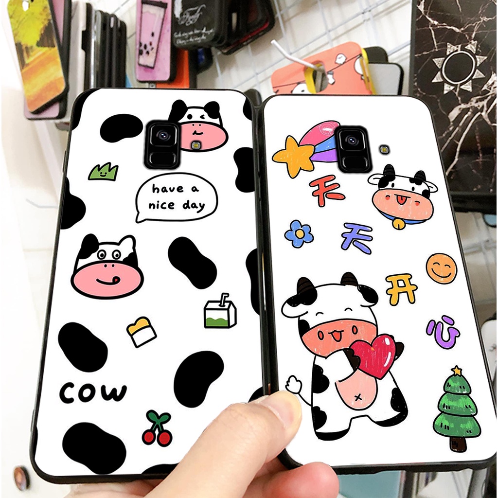 [HOT] ỐP LƯNG SAMSUNG A6/A6 PLUS/A8/A8 PLUS HÌNH BÒ SỮA MILK CỰC HOT TREND
