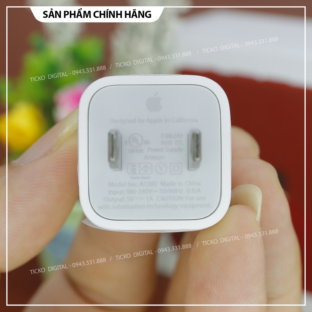 Bộ Sạc IP 7/7 Plus Đi Kèm Máy | Hàng Zin 100% New Seal | Sạc Siêu Nhanh Bảo hành 12 Tháng Lỗi 1 Đổi 1.