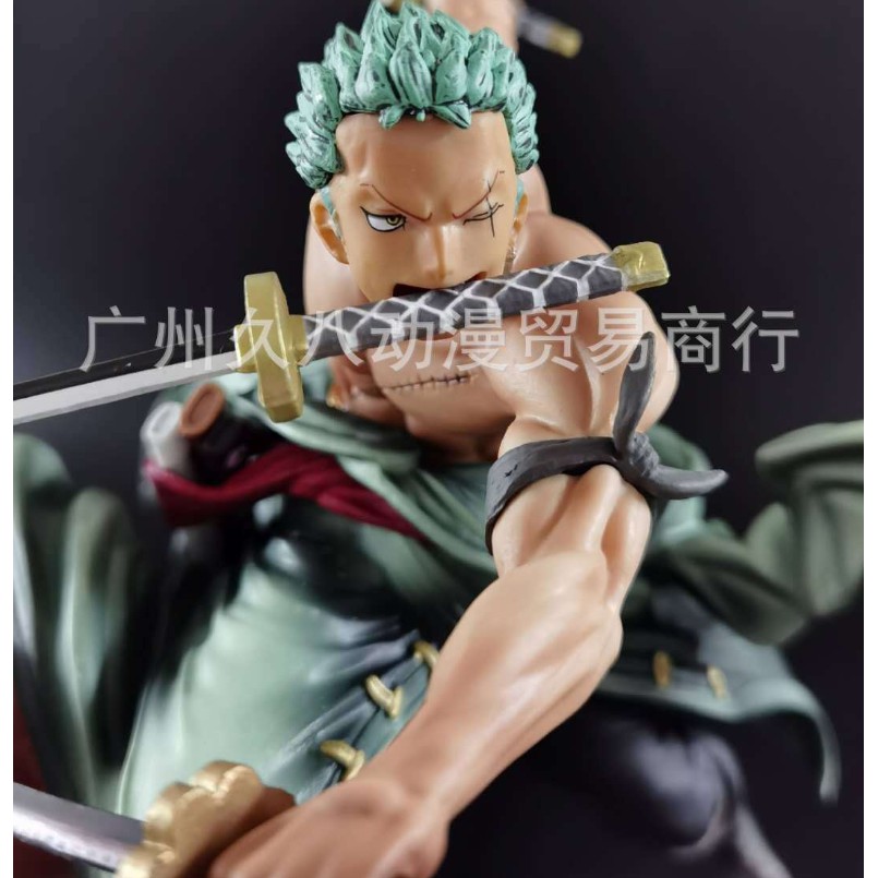 Mô hình One Piece Zoro tam kiếm POP