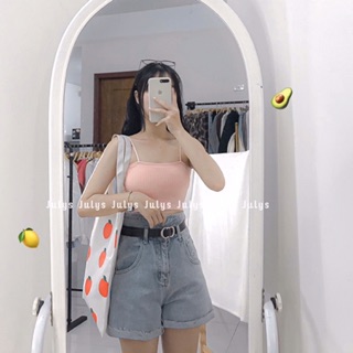 Áo trong 2 dây gân tăm (ảnh thật)