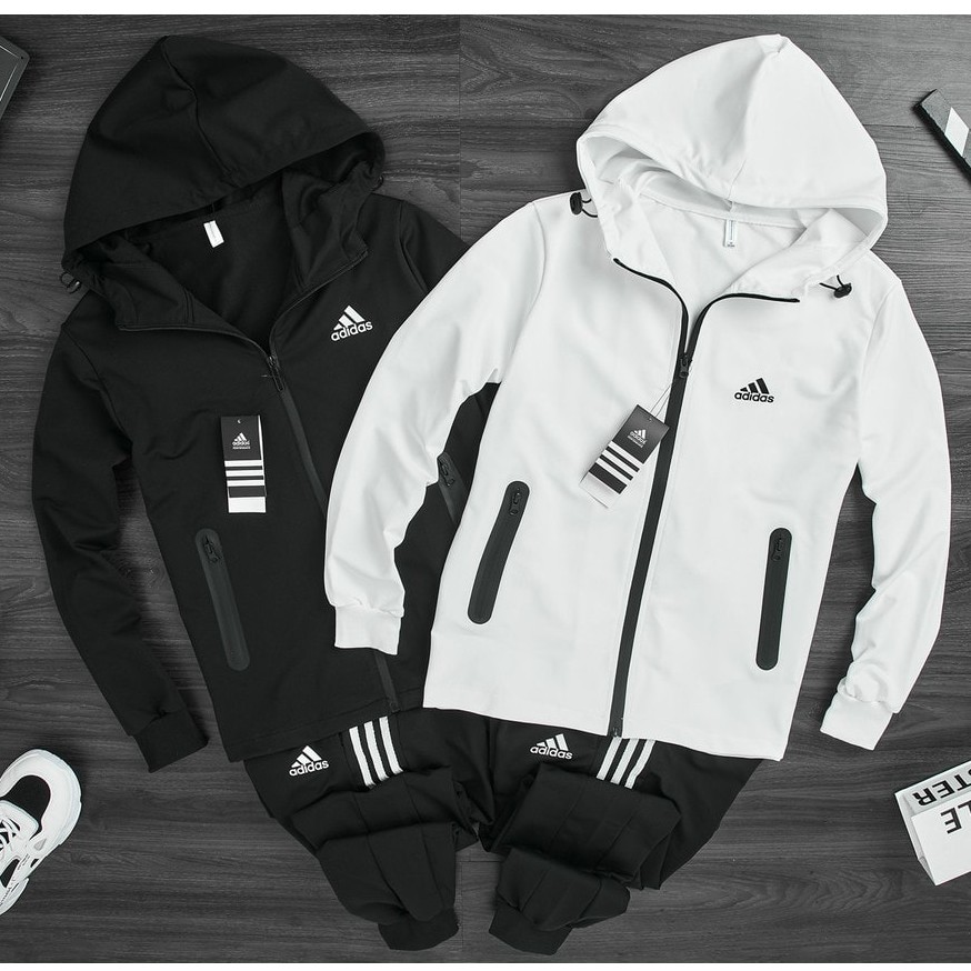 Bộ Nỉ Thể Thao Nam Cao Cấp Mũ Liền | BigBuy360 - bigbuy360.vn