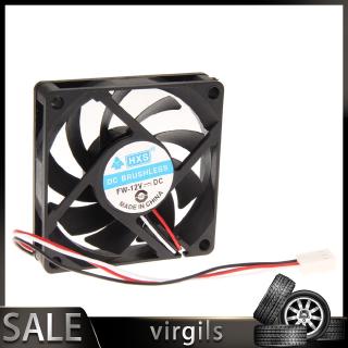 Quạt tản nhiệt DC 12V 3Pin 70mm 70x70x15mm chuyên dụng cho CPU máy tính bàn
