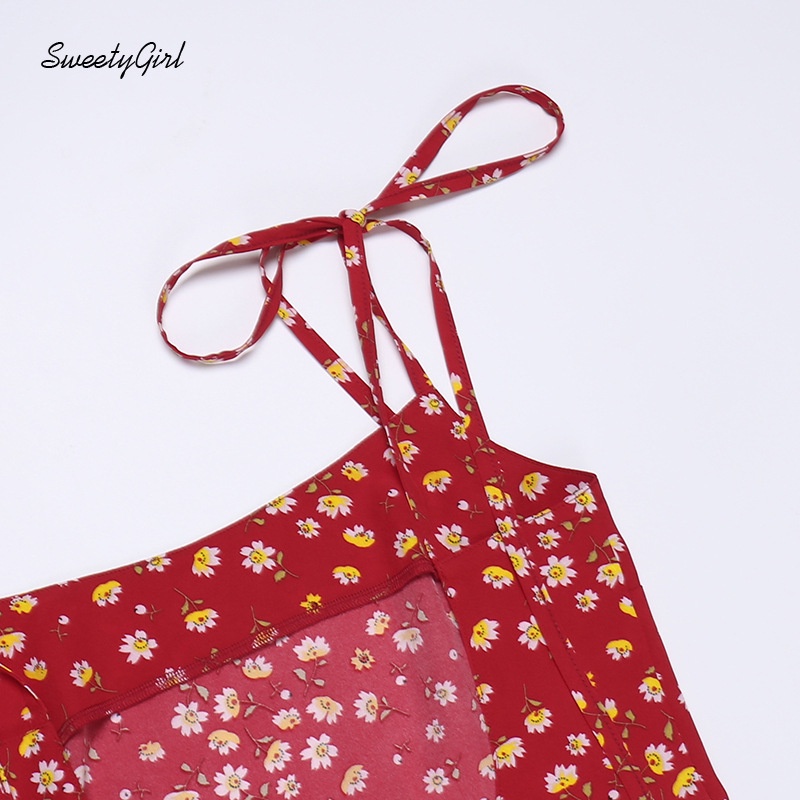 Đầm Hai Dây Dáng Ôm Hở Lưng Thời Trang 2022 Dành Cho Nữ