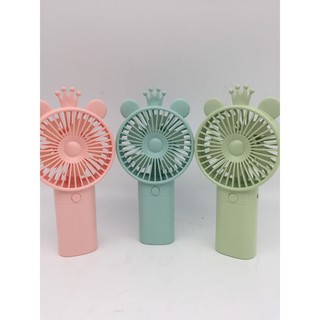 Quạt mini cầm tay pin sạc màu ngẫu nhiên Trinhcandy
