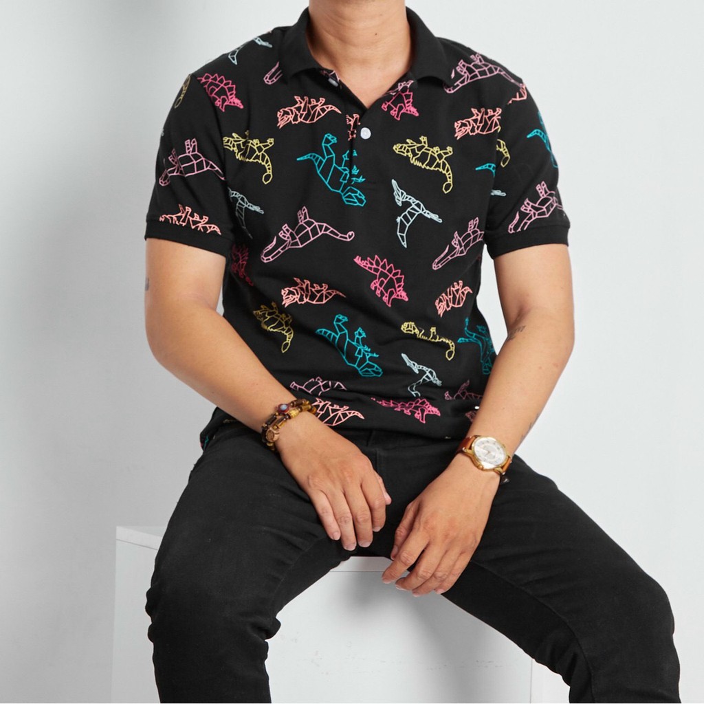 Áo thun Polo nam GAP 7M in họa tiết, chất vải Cotton lụa mềm mịn, chuẩn form basic - POLO4MAN CODE 2 | BigBuy360 - bigbuy360.vn