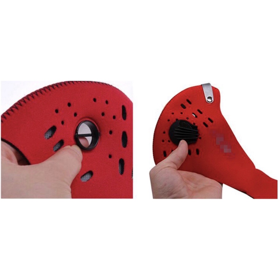 Khăn ninja sắt lọc bụi than hoạt tính