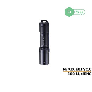 [Mã SKAMLTSM9 giảm 10% đơn 99K] ĐẠI LÝ ĐỘC QUYỀN FENIX - Đèn pin Fenix - E01 V2.0 (đen) - 100 Lumens
