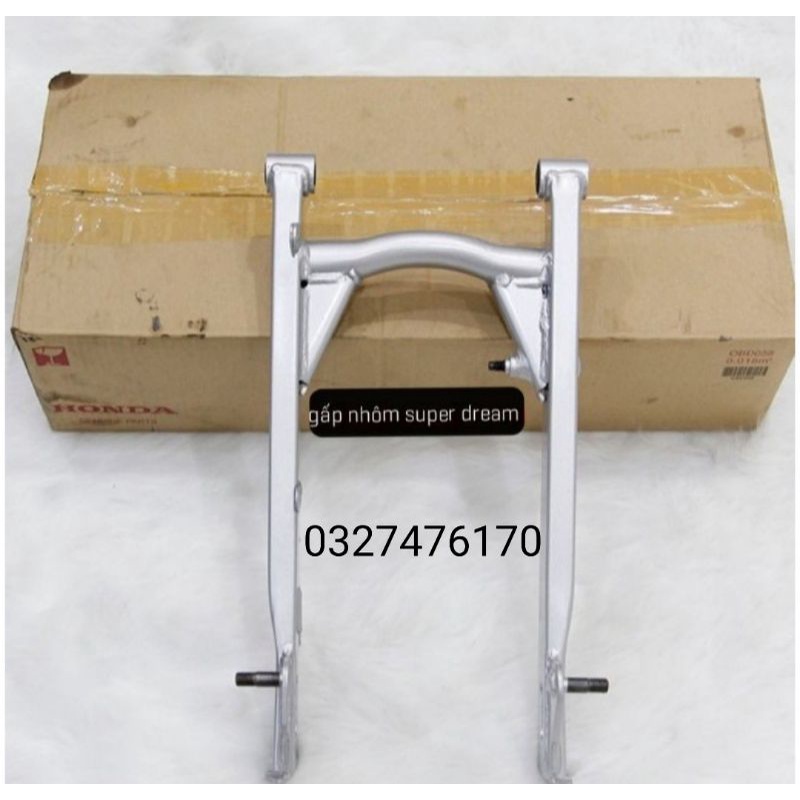 Bộ càng gắp hộp xích, cacte xe Super DREAM zin honda
