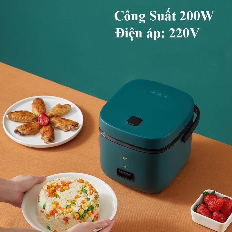 Nồi cơm điện mini 0.8L- Lớp chống dính dầy - Thiết kế nhỏ gọn hoàn hảo | BigBuy360 - bigbuy360.vn