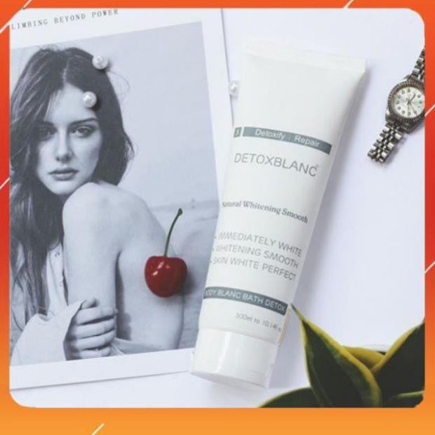 HÀNG CAO CẤP - (Mẫu mới) SỮA TẮM THẢI ĐỘC TRẮNG DA DETOX BLANC - BODY BLANC BATH DETOX