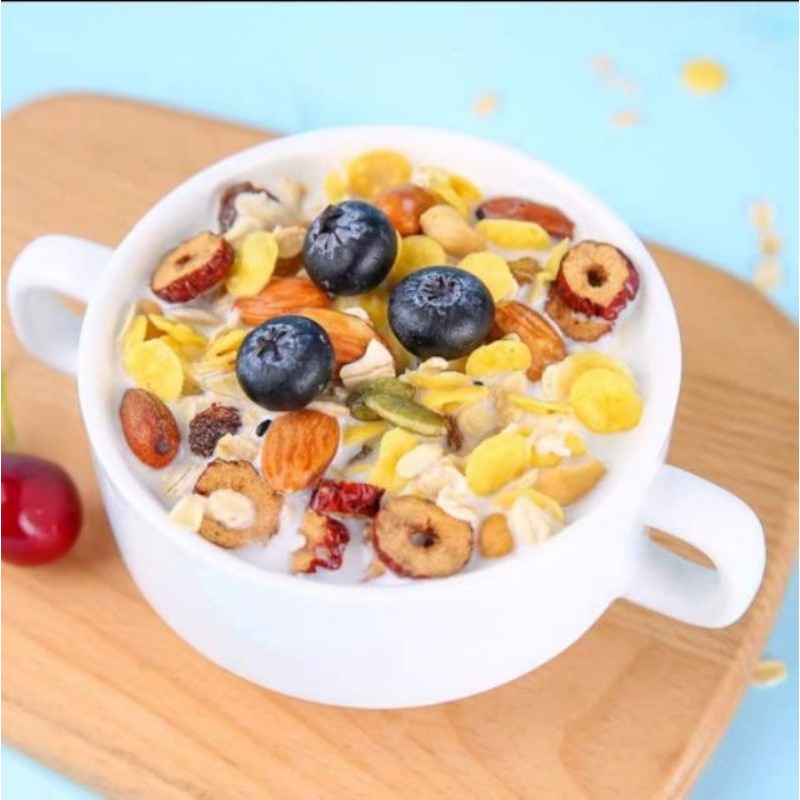 NGŨ CỐC YẾN MẠCH TRÁI CÂY LON 500G.
