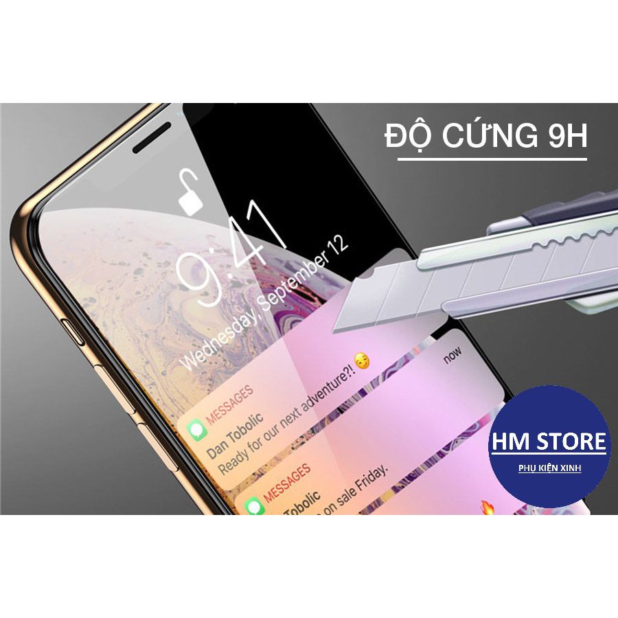 Kính cường lực iphone -  Cường lực chống bán vân tay iphone 5/5s/6plus/6s/6splus/7/7plus/8/8plus/plus/x/xr/xs/11/12/pro