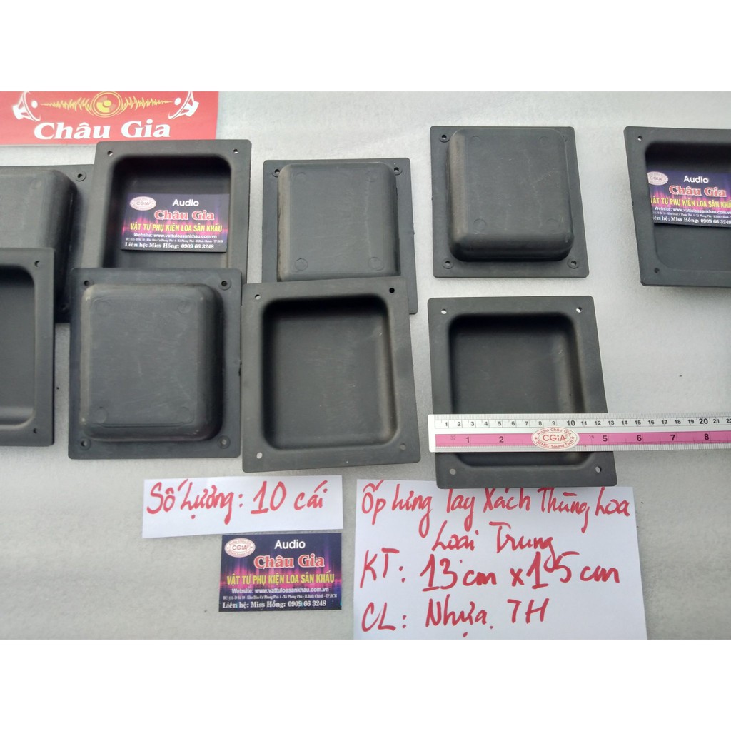 Ốp tay xách thùng loa 13cm 15cm 10 cái Audio Châu Gia