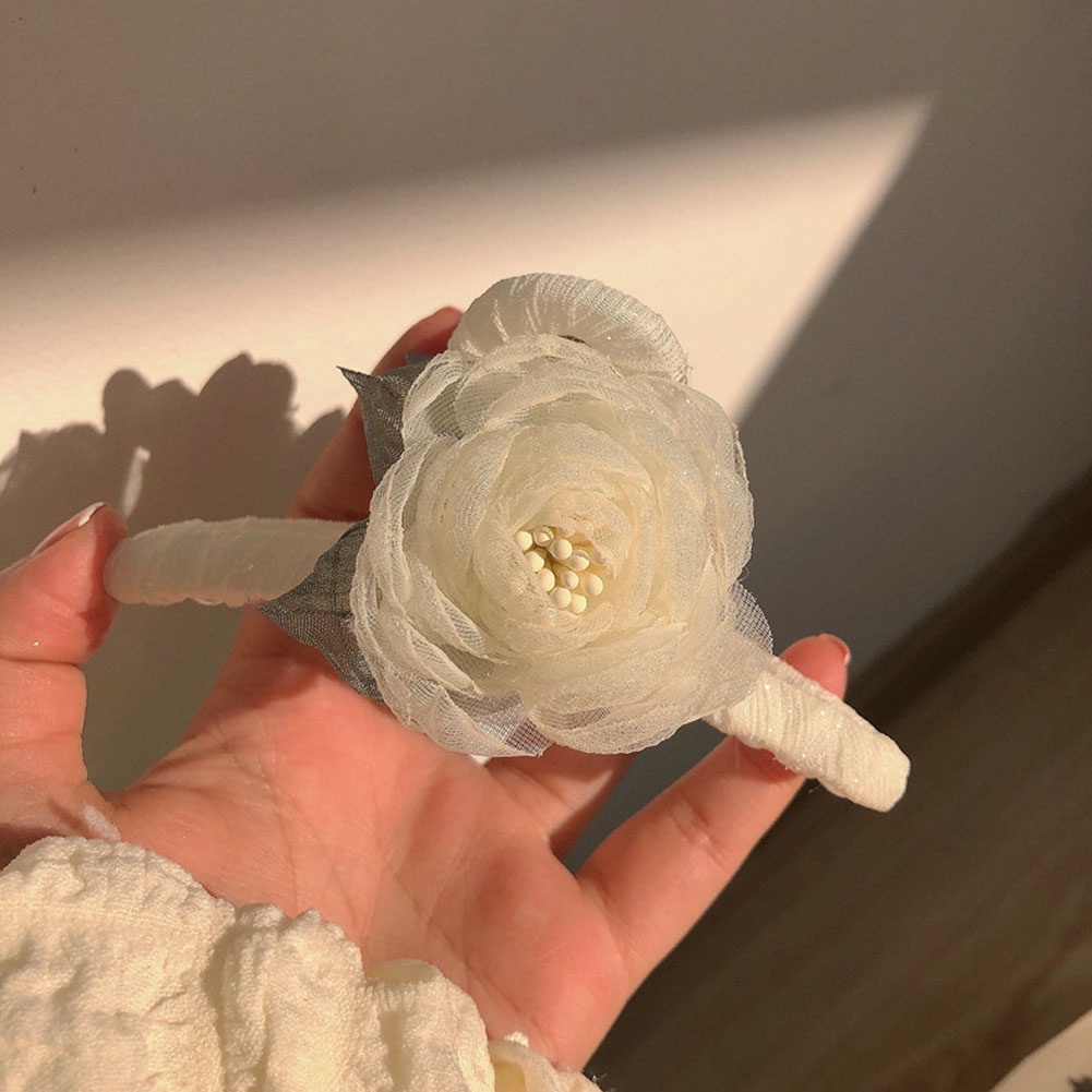 Kẹp Tóc Hoa Trà Thanh Lịch Cho Nữ