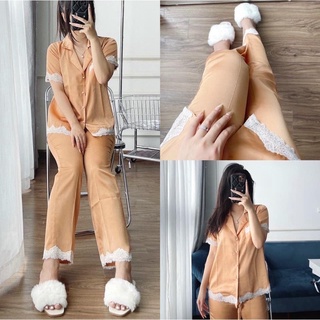 Bộ Lụa Phối Ren Hàng Đẹp