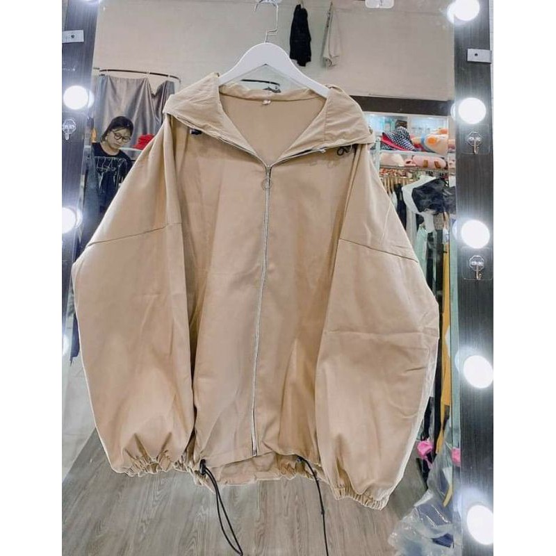 [SIÊU HOT] Áo Khoác RoundLock Tay Bồng Nữ 🌸 Jacket Kaki Mềm Khóa Tròn Form Rộng Về 3 màu | BigBuy360 - bigbuy360.vn