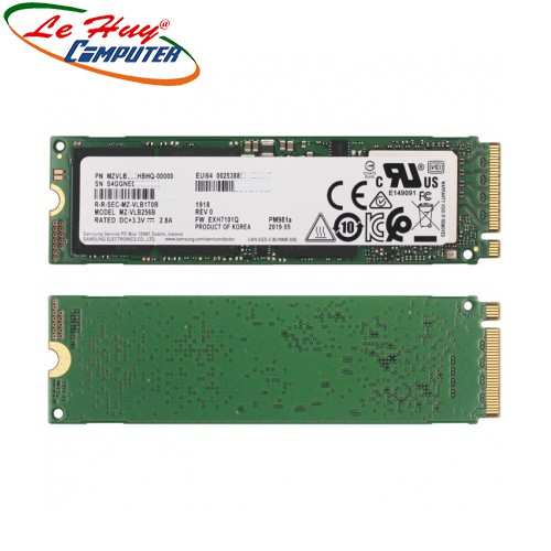 [Mã ELMS5 giảm 7% đơn 300K] Ổ cứng SSD 256G Samsung PM981A M.2 NVMe PCIe 2280 (MZ-VLB256B)