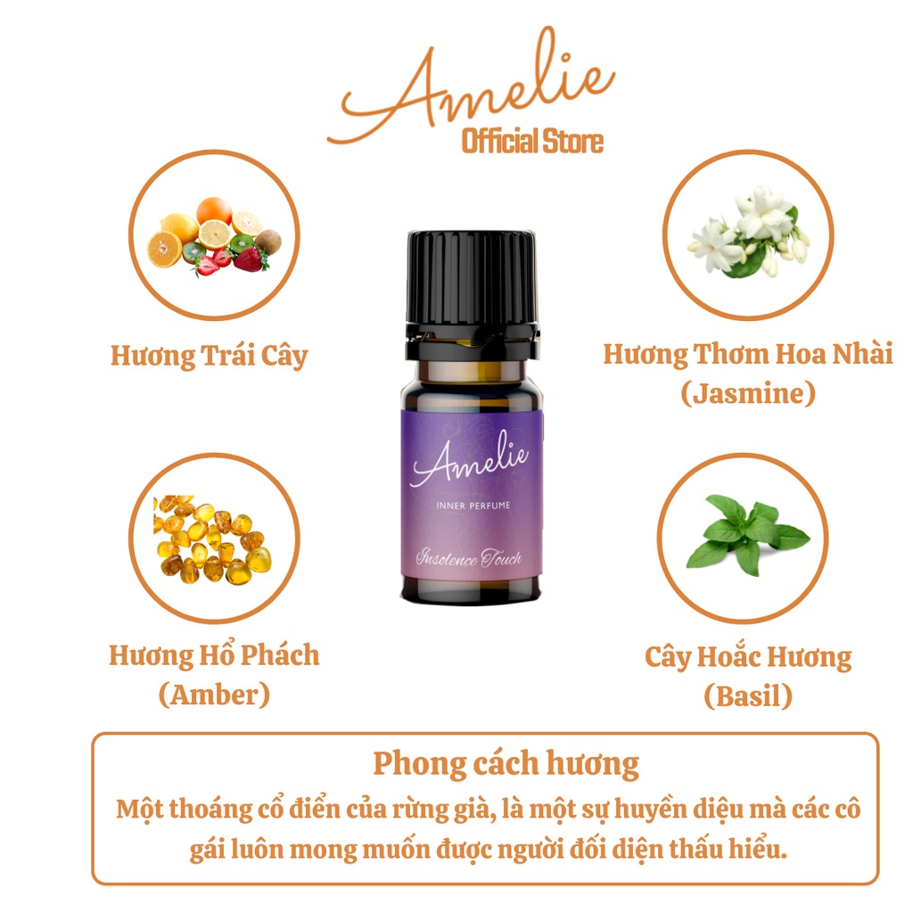 Tinh Dầu Nước Hoa Vùng Kín Nữ Amelie 5ml