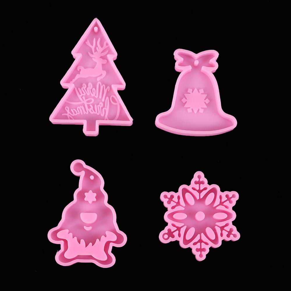 Khuôn Silicone Làm Móc Khóa / Trang Sức 1 Ngăn