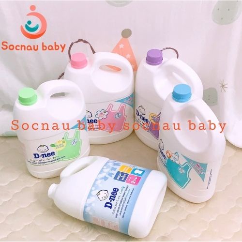 Nước giặt Dnee Thái lan chính hãng tem nhập khẩu Đại Thịnh, can 3000ml