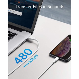 [Hoàn xu 12%]Dây sạc Iphone Anker Powerline II Lightning cable - A8432
