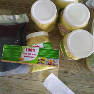 Tinh bột nghệ nhà làm 1kg