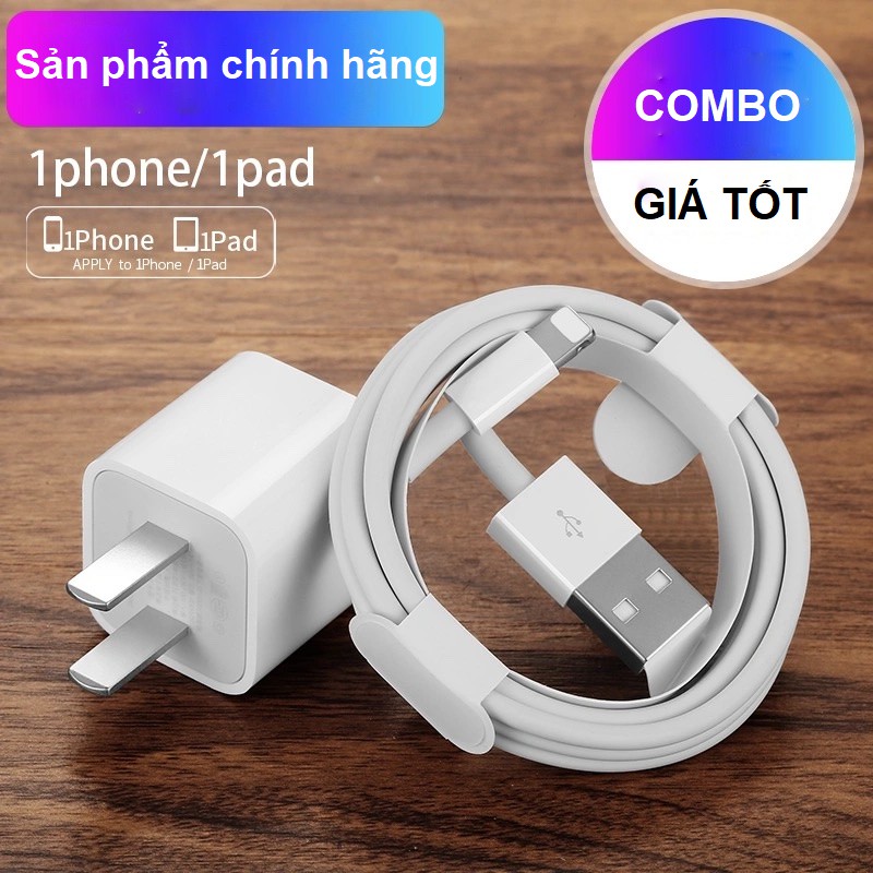 [Củ sạc iPhone] Bộ củ sạc-Cáp sạc iPhone - IPad Pin Dự Phòng Cáp Sạc Tai nghe Bluetooth Airpod Airpods IPhone - HCase