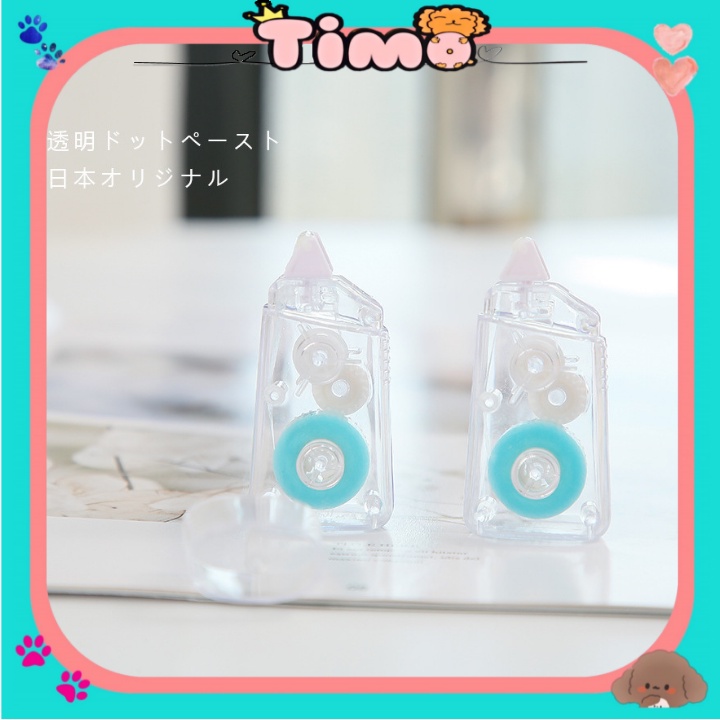 Băng Dính Hai Mặt Trong Suốt Dạng Bút Xóa Kéo Mini TIMO VPK1