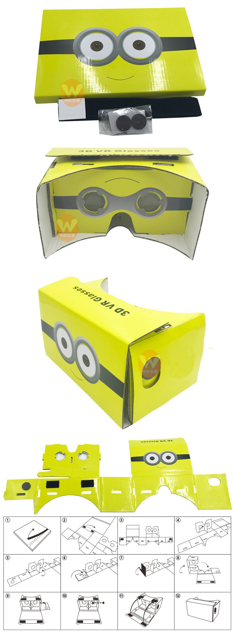 GOOGLE Kính Thực Tế Ảo 3d Cho Điện Thoại | BigBuy360 - bigbuy360.vn