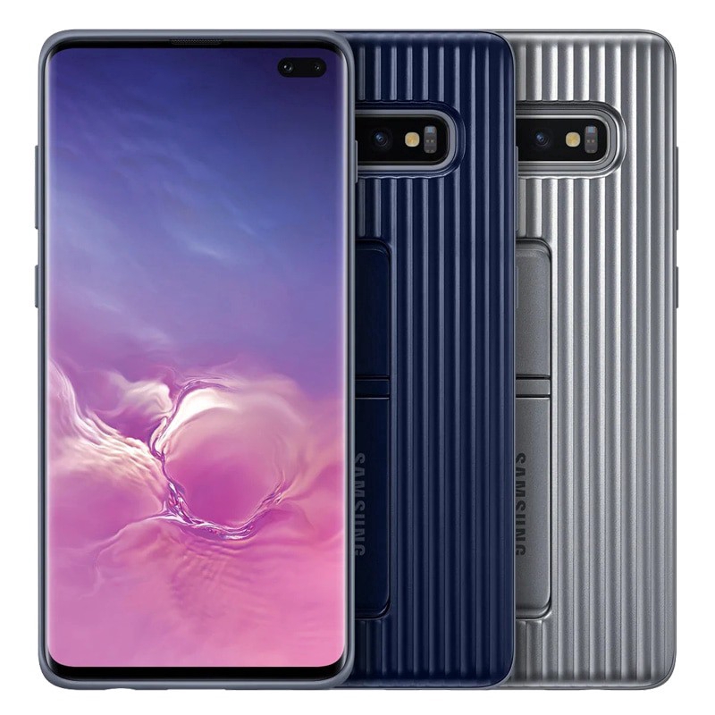 Ốp điện thoại có chân đế đứng cho Samsung Galaxy S10 Plus S10 S9 Note 9