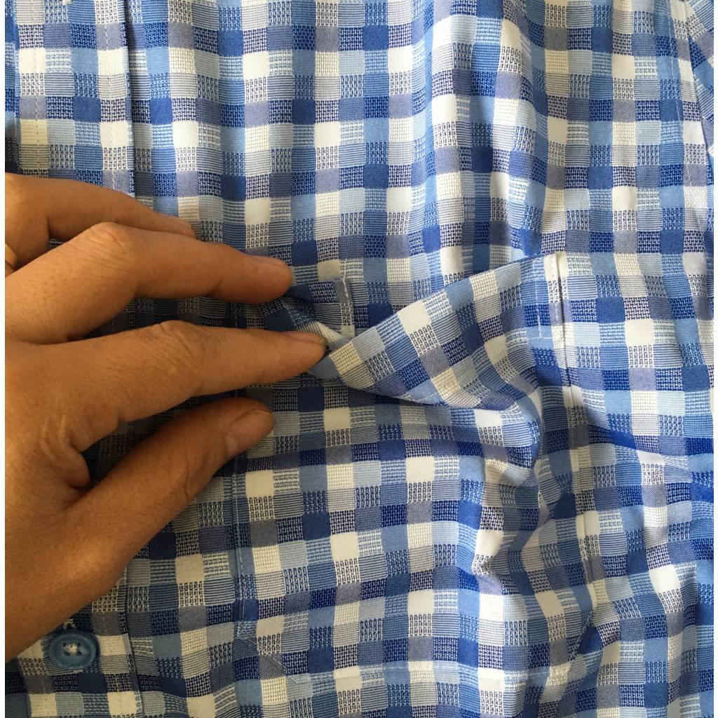 Áo Sơ Mi  Nam Aristino ALS60107 Regular Từ Sợi Sồi Kháng Khuẩn 38/41/42