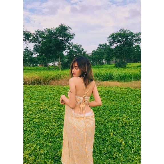 Floral Dress (vàng toả nắng)