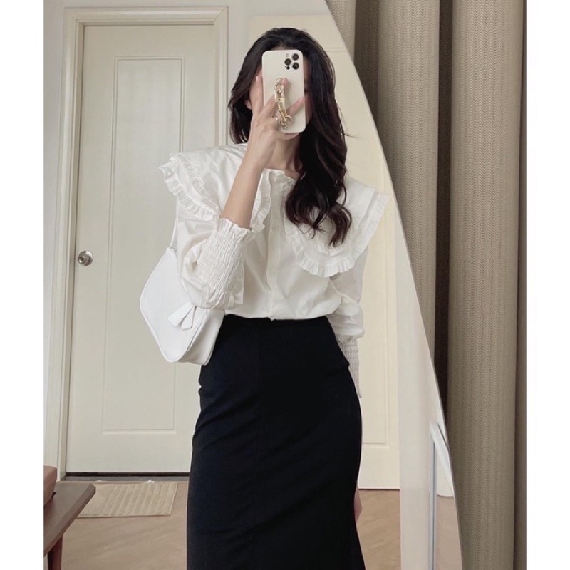 Chân váy đuôi cá thun hách vòng 3 siêu đỉnh