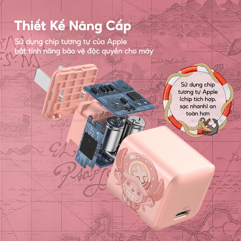 Củ Sạc Nhanh Anker 20w Nano Power Port Iii A2633 One Piece Cổng Type C Ip 13 Pro Max 12 Pro Max 11 Njoyshop