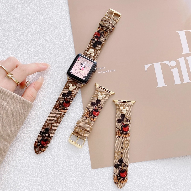 Hoạt Hình Dây Đeo Đồng Hồ apple watch 42mm 38mm 44mm 40mm 41mm 45mm iwatch 7 6 se 5 4 3 2 1