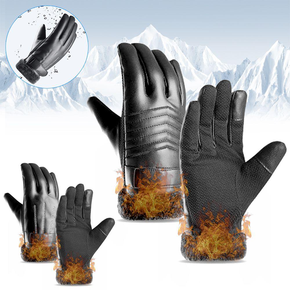 ME Đôi Găng Tay Giữ Ấm Chống Thấm Nước Tiện Lợi Khi Chơi Trượt Tuyết
