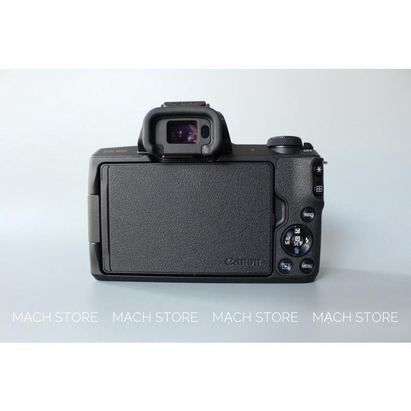 COMBO MÁY ẢNH CANON EOS M50 + LENS 15-45MM F3.5-6.3 IS STM MÀU ĐEN