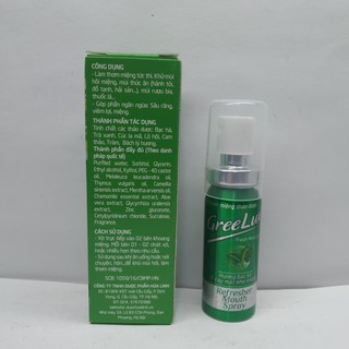 Greelux Xịt thơm miệng thảo dược 12ml