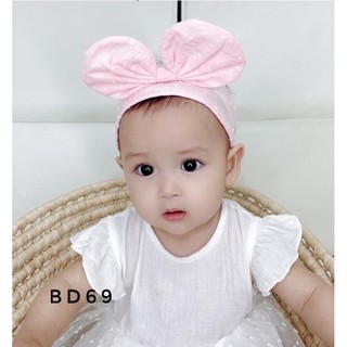 Băng đô turban nơ cho bé BD69